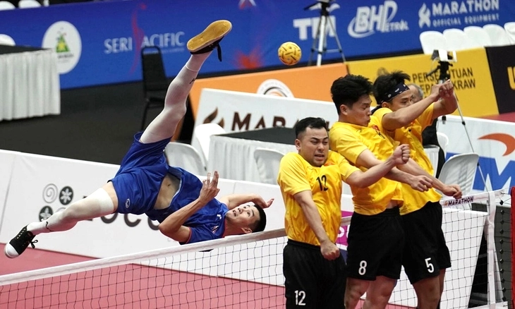 Tuyển cầu mây Việt Nam thắng Thái Lan ở World Cup
