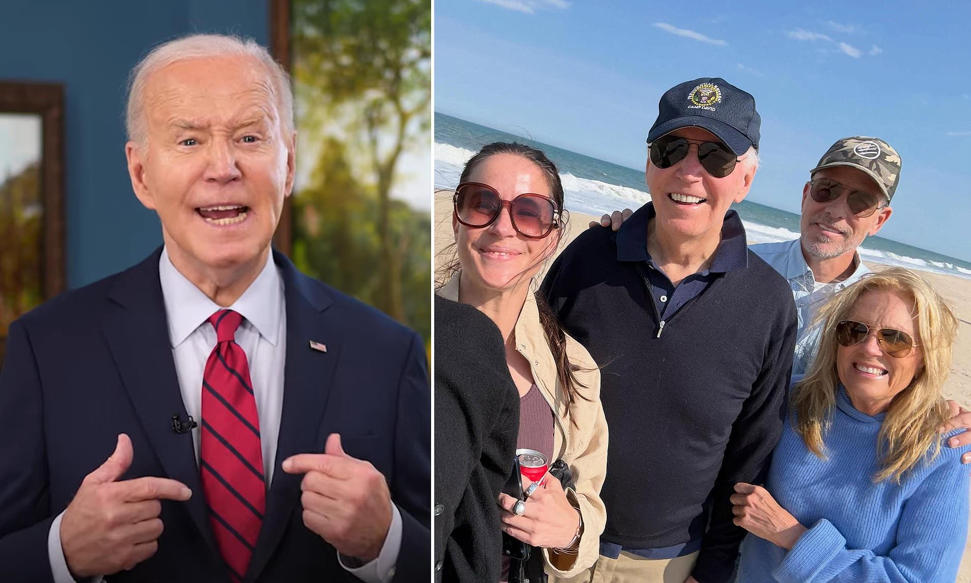 Joe Biden emerges from retirement on second anniversary of cringe video that doomed his campaign