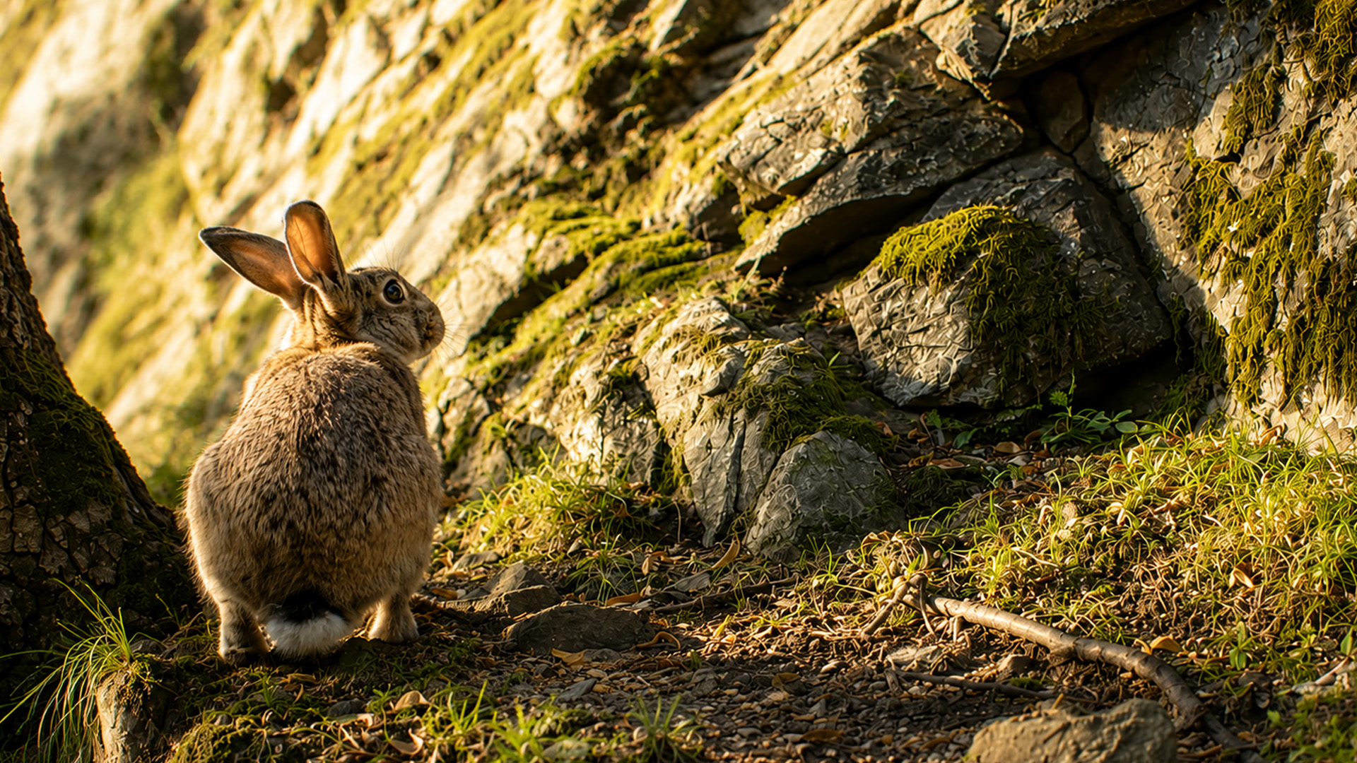 Deep in the forest, this tiny visitor appeared without warning