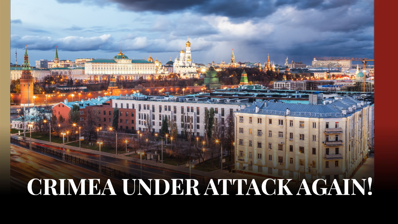 Moscow hit by wave of drones overnight, Crimea also struck in parallel ...