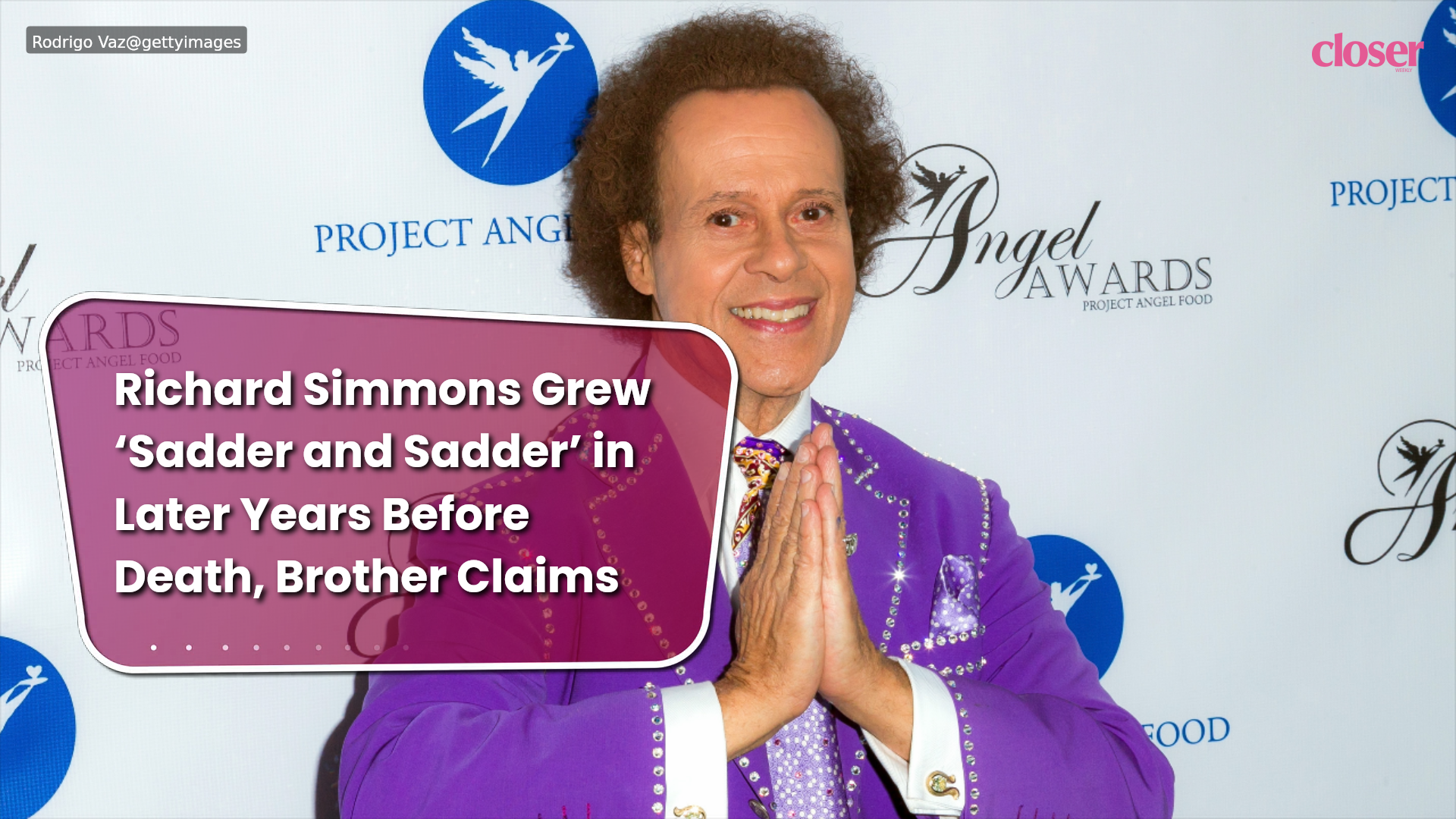 Richard Simmons grew ‘sadder and sadder’ in later years before death ...