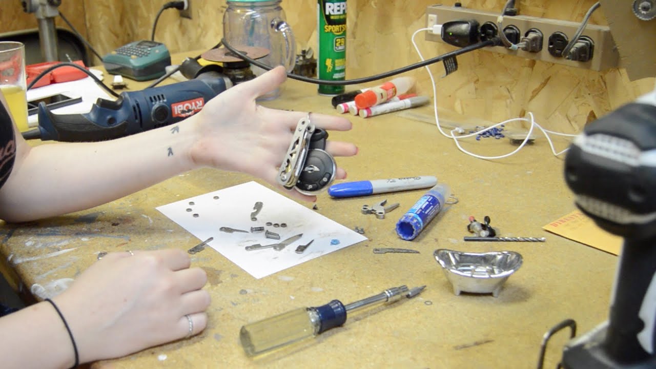 How to make a multi-tool key holder
