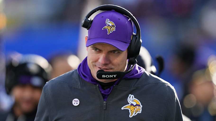 Minnesota Vikings head coach Kevin O'Connell | Robert Deutsch-Imagn Images