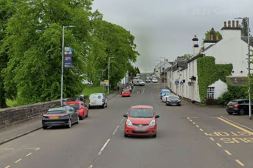 Man and woman in hospital after car smashes into parked vehicles in ...
