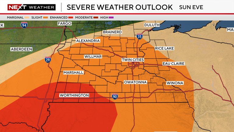 Next weather alert issued as several rounds of severe storms move in