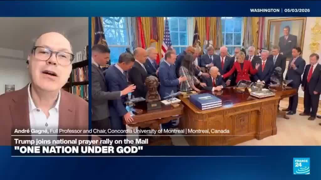One nation under God: US President Trump joins national prayer rally