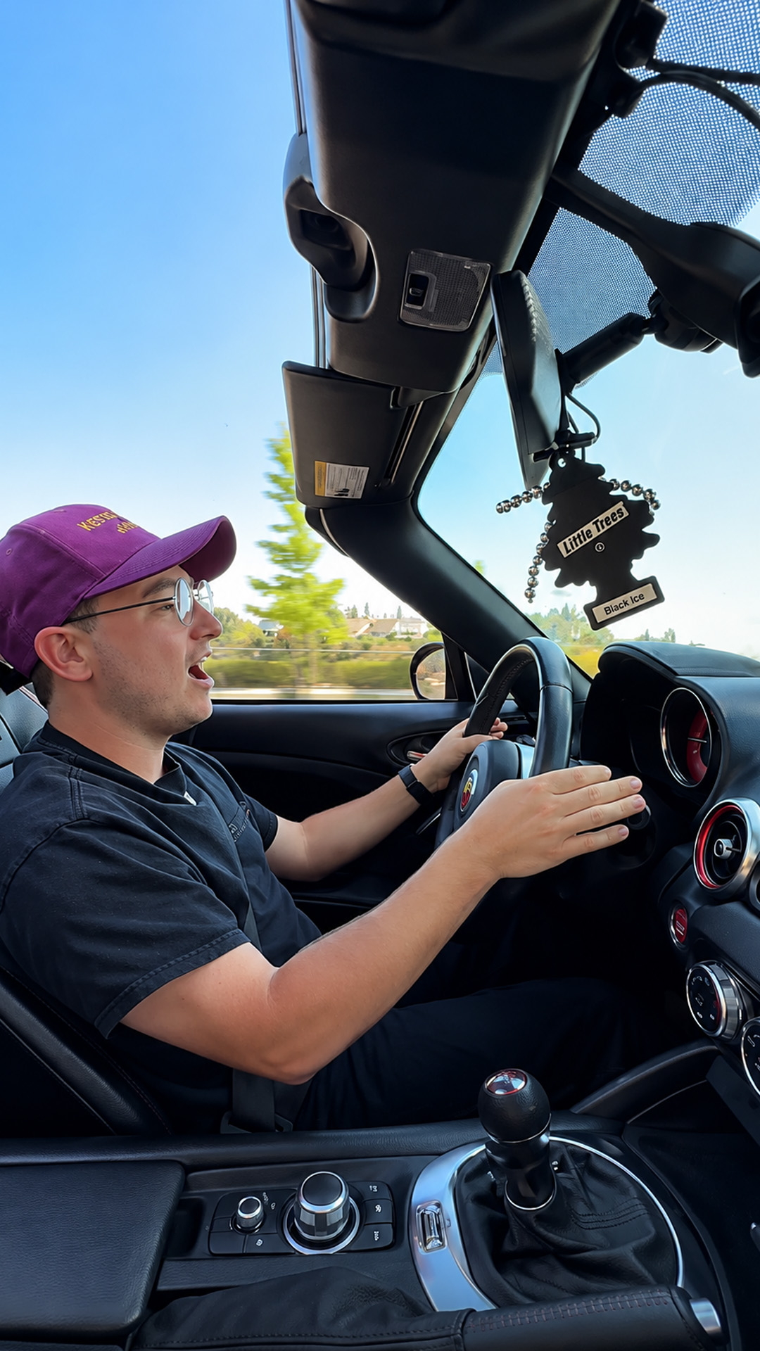 This Fiat 124 Spider drive feels surprisingly calm