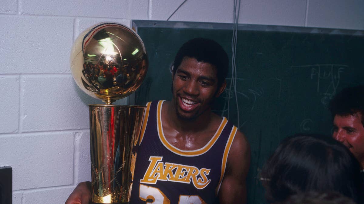 Remembering the legendary sports moment when Magic Johnson played ...