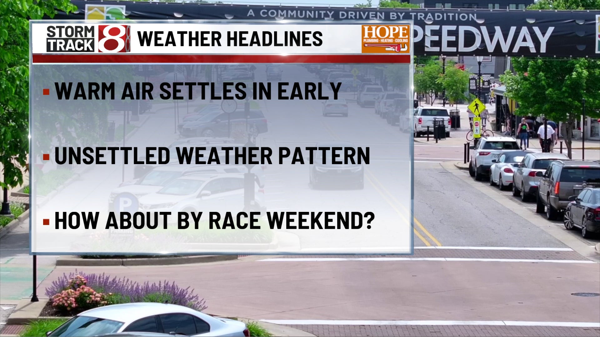Hot Sunday with storms building early next week | May 17, 2026