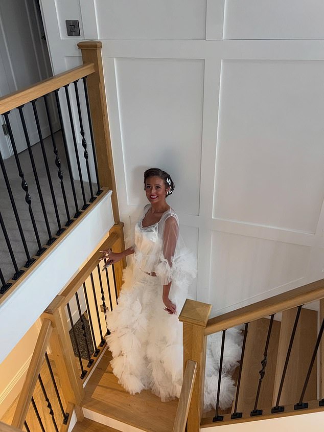 Proud mother Paris Fury reveals Venezuela's wedding morning look