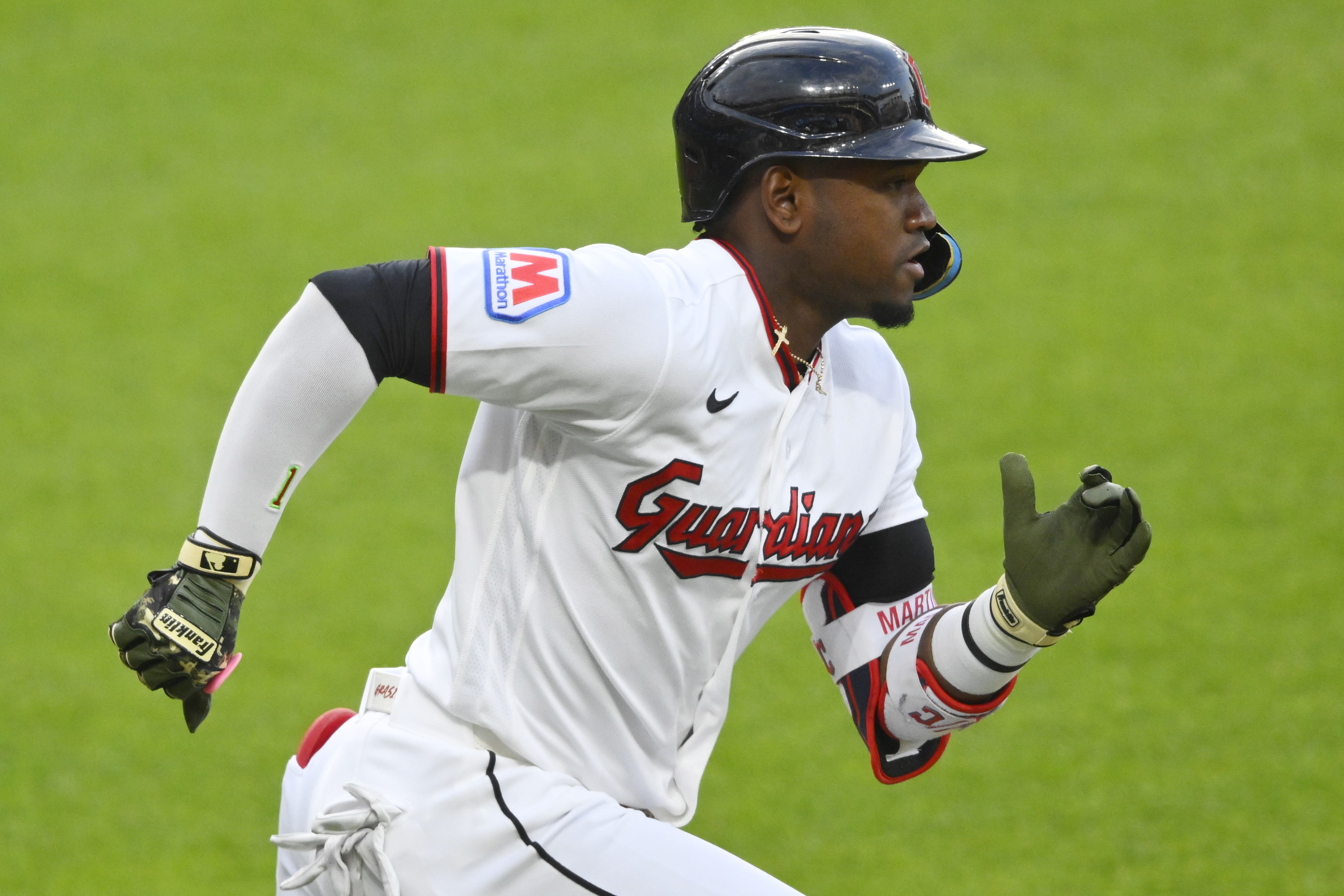 Guardians continue home success against Angels behind Martinez homer ...