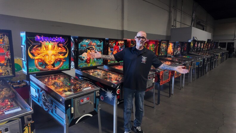 An auction house in OC deals in pinball and arcade machines. A special ...
