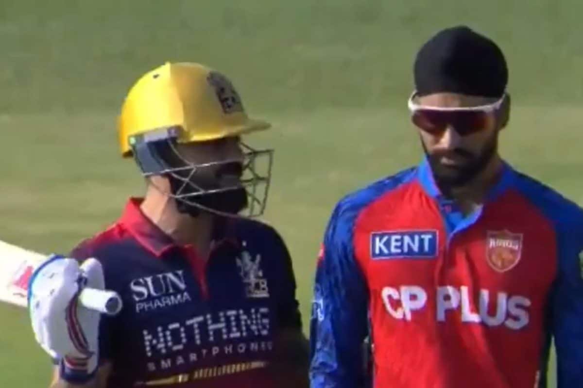 Image for Virat Kohli's dig meets Harpreet Brar's frosty silence in heated IPL moment | Watch