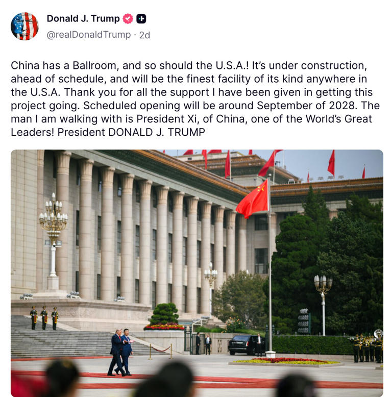 Trump’s vanity project suffers fresh blow