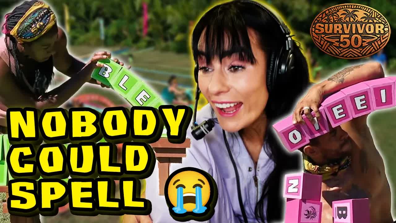Nobody could spell 😭 | Survivor 50 episode 12 reaction
