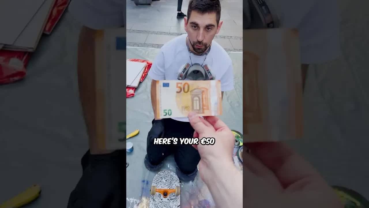 Spray painting a laptop for €50!