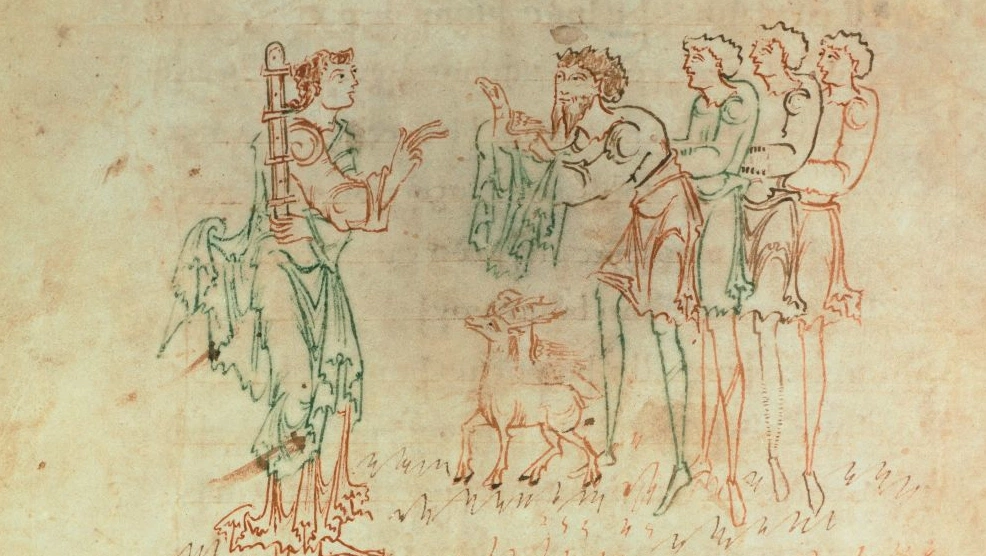 Oldest integrated English poem found in 9th-century manuscript