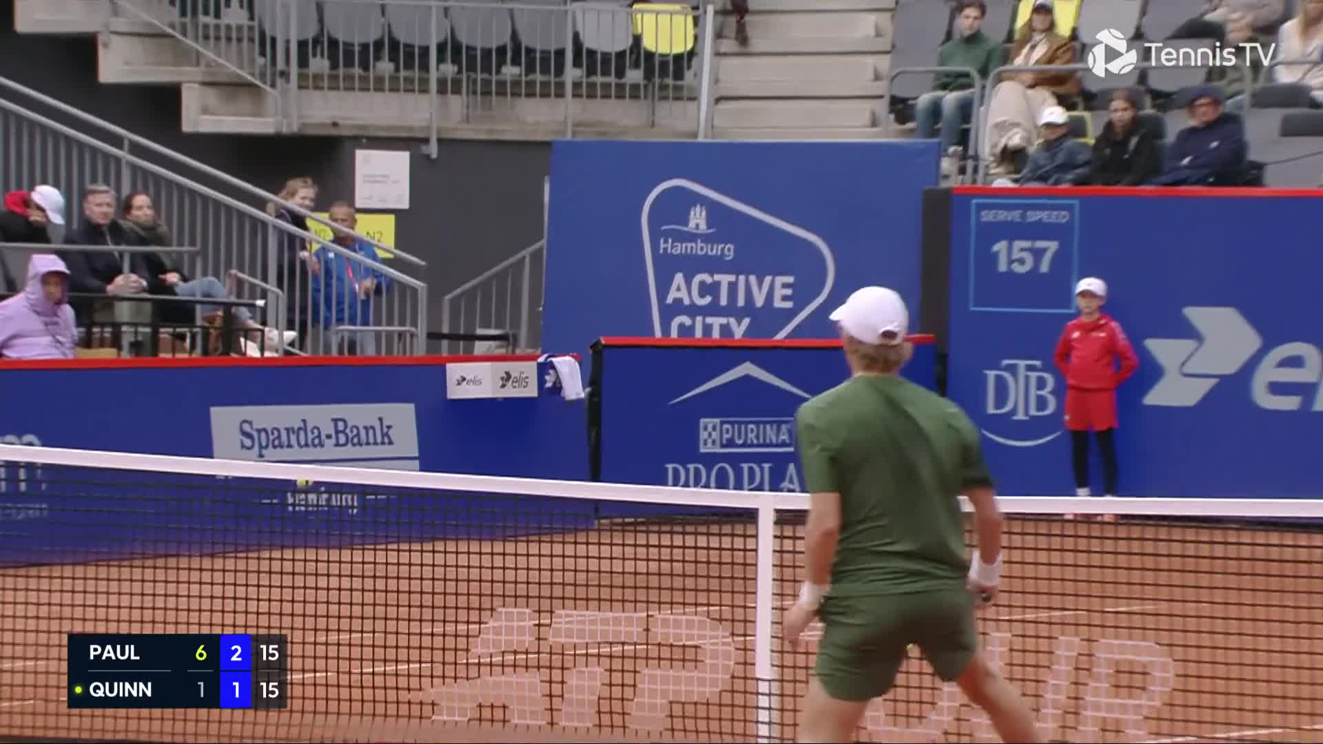 Ethan Quinn shows his class in Hamburg