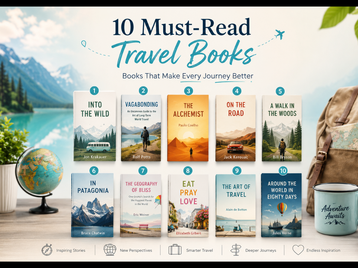 Must-read books: 10 travel books that will make your journey even ...