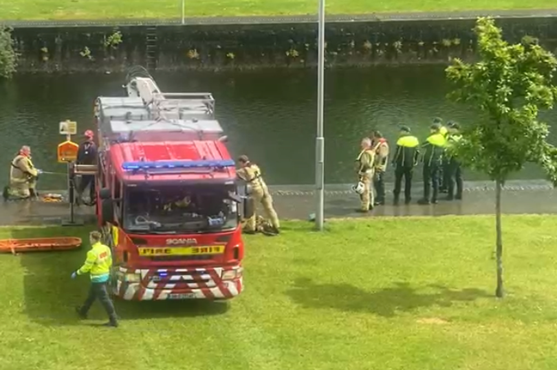 Man dies after body recovered from Royal Canal in Dublin city centre