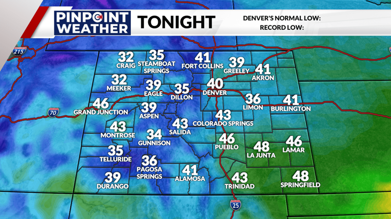 Denver weather: Scattered storms Sunday, much cooler Monday
