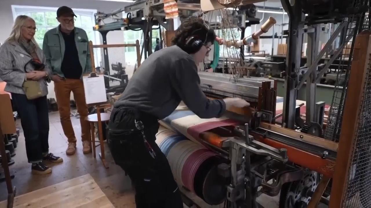 The UK’s last silk ribbon weavers keep their craft alive
