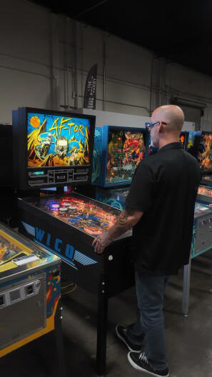 An auction house in OC deals in pinball and arcade machines. A special ...
