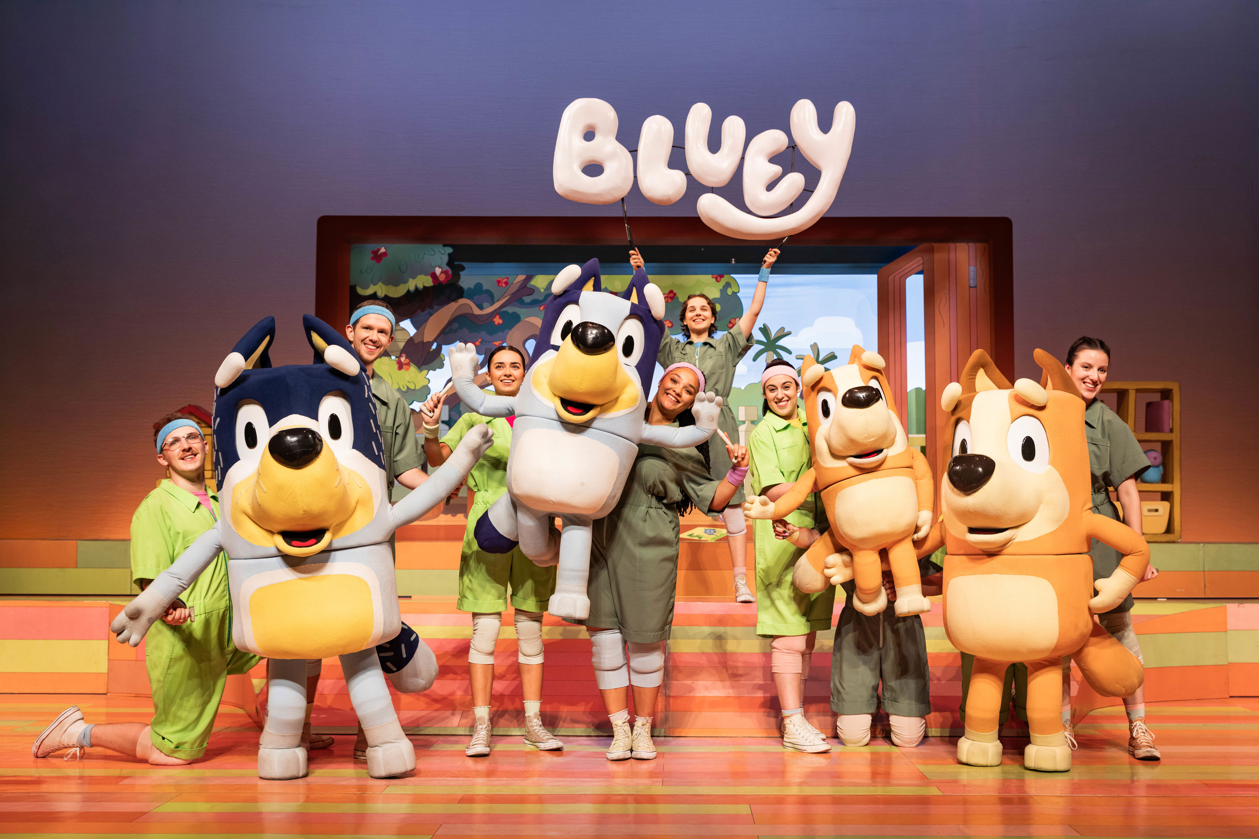 Bluey was a friendly face for my toddler's first Lyceum Theatre trip ...