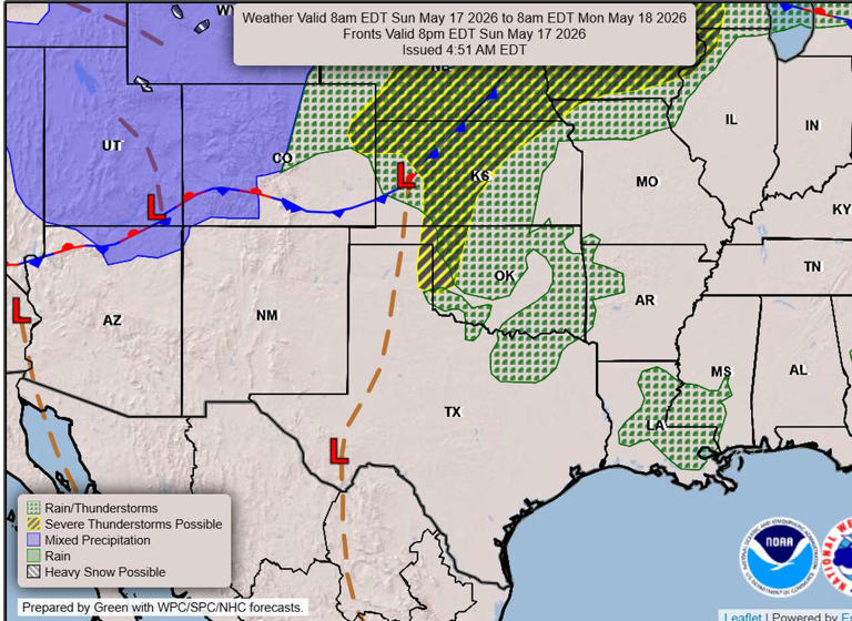 Wet weather returns to Central Texas with heavy rainfall potential ...