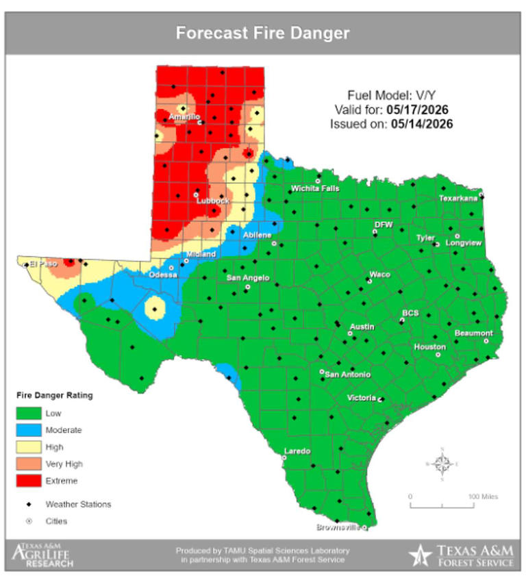 Wet weather returns to Central Texas with heavy rainfall potential ...