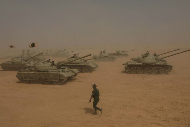 'Message for friends and foes': Libyan National Army conducts grand ...