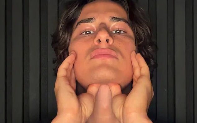 Former Marlborough College student Oscar Patel, 20, sells a $39 monthly membership, where he offers 'looksmaxxing' techniques
