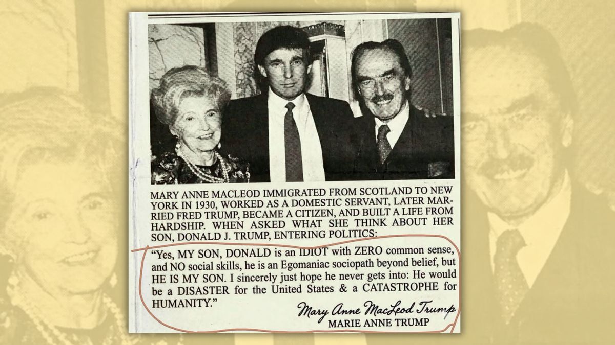 Posts claim Trump's mother once called him an 'idiot.' There's no ...