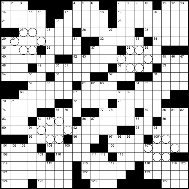 Solution to Evan Birnholz's May 17 crossword, 'Play Ball'