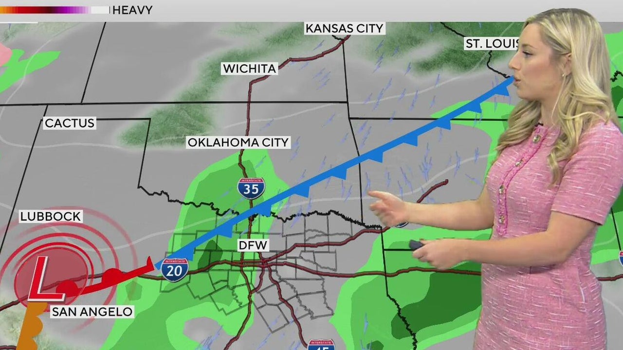 First Alert Weather Days for Monday, Tuesday in North Texas with severe ...