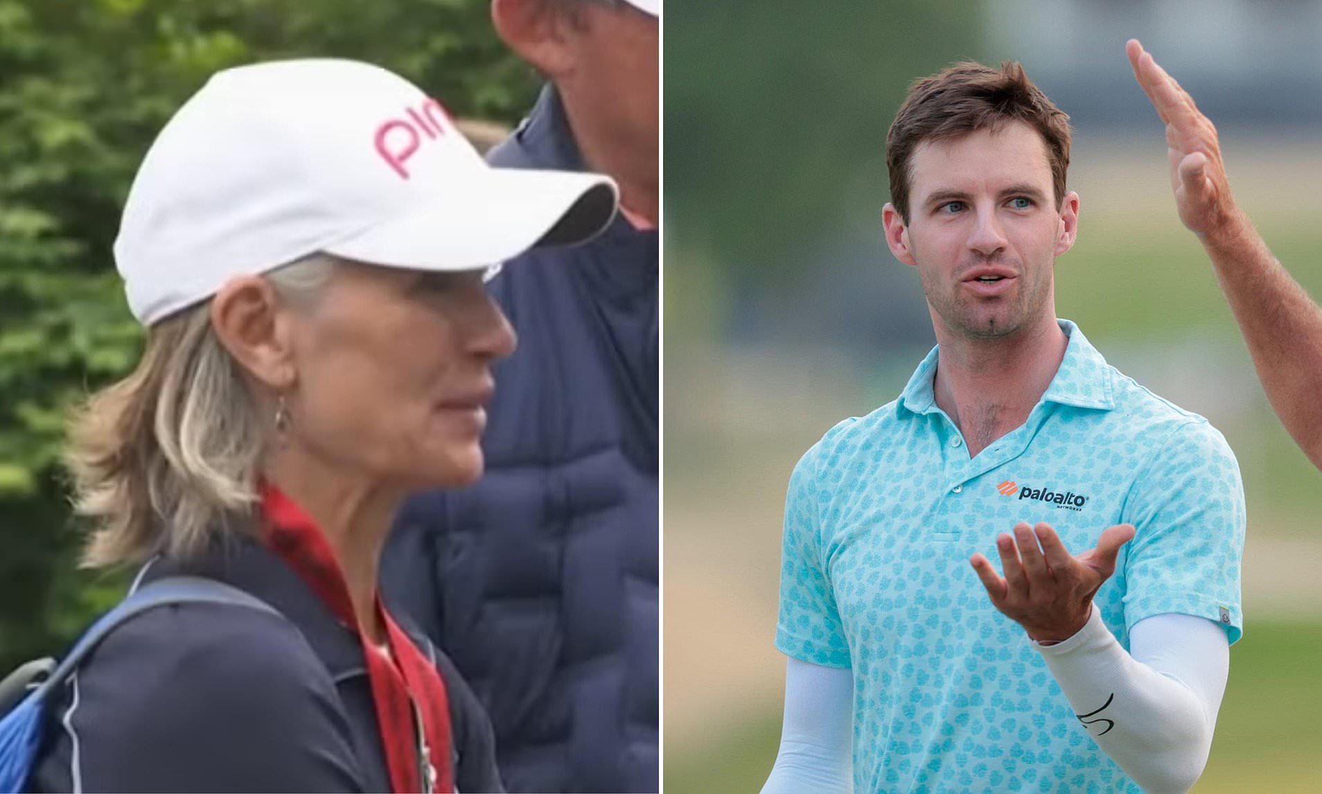 Alex Smalley's mom steals spotlight at the PGA Championship as he ...