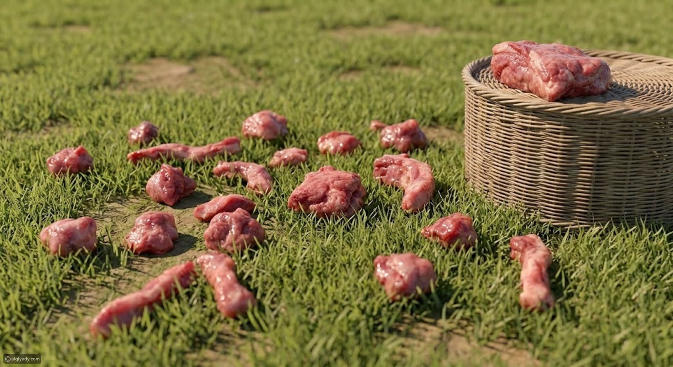 Red meat fell from the sky — a bizarre mystery that left everyone stunned