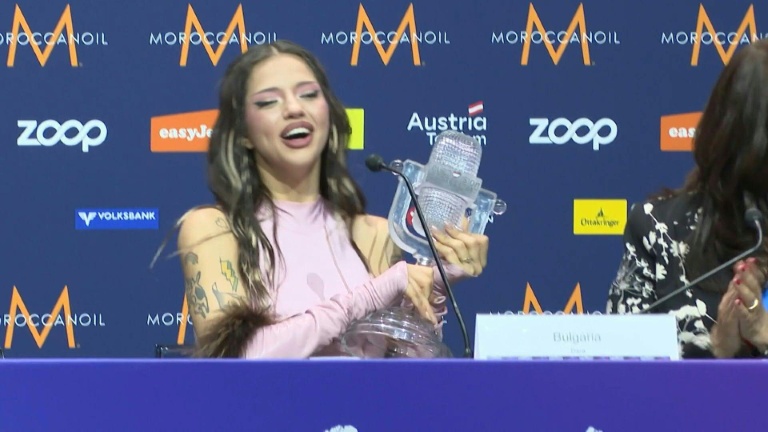 Bulgaria's 'Bangaranga' wins Eurovision, with Israel second