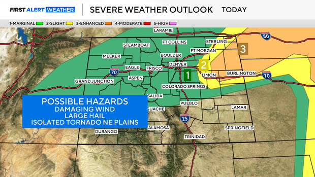 Rain, snow and a sharp temperature drop arrive in Colorado to start the ...