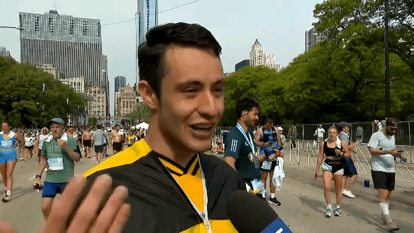 Grad student running every Chicago street will be allowed to stay in US