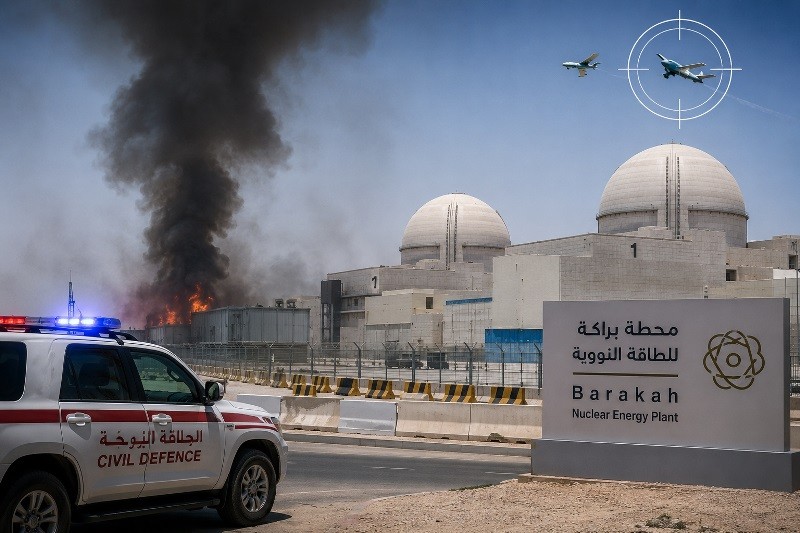 Middle East tensions explode again as drone hits near UAE nuclear ...