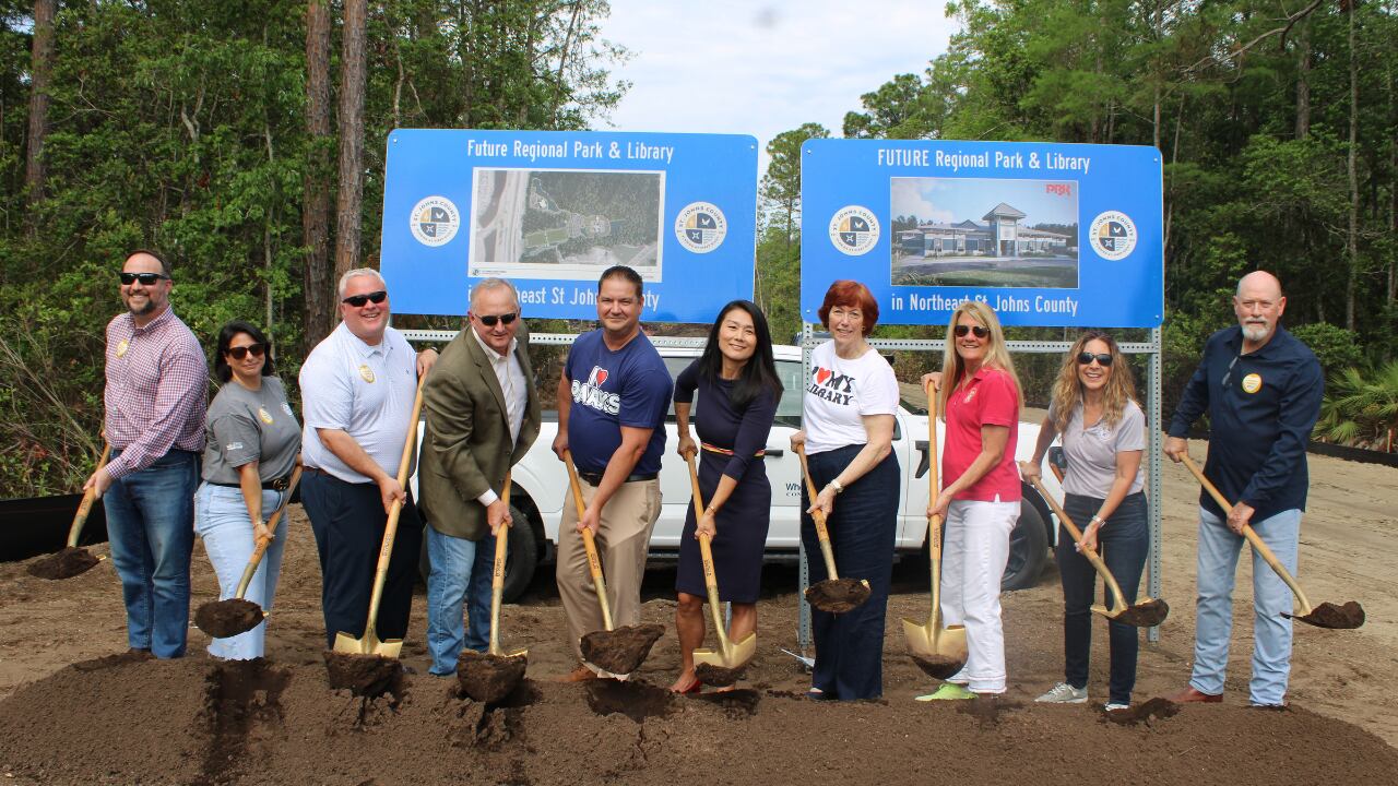 St. Johns County breaks ground on $42M Ponte Vedra Nocatee Regional ...