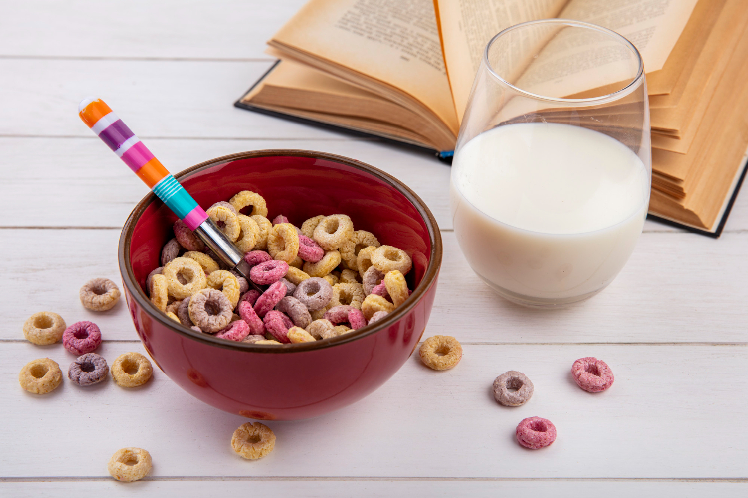 2. Cereal in Front of the TV