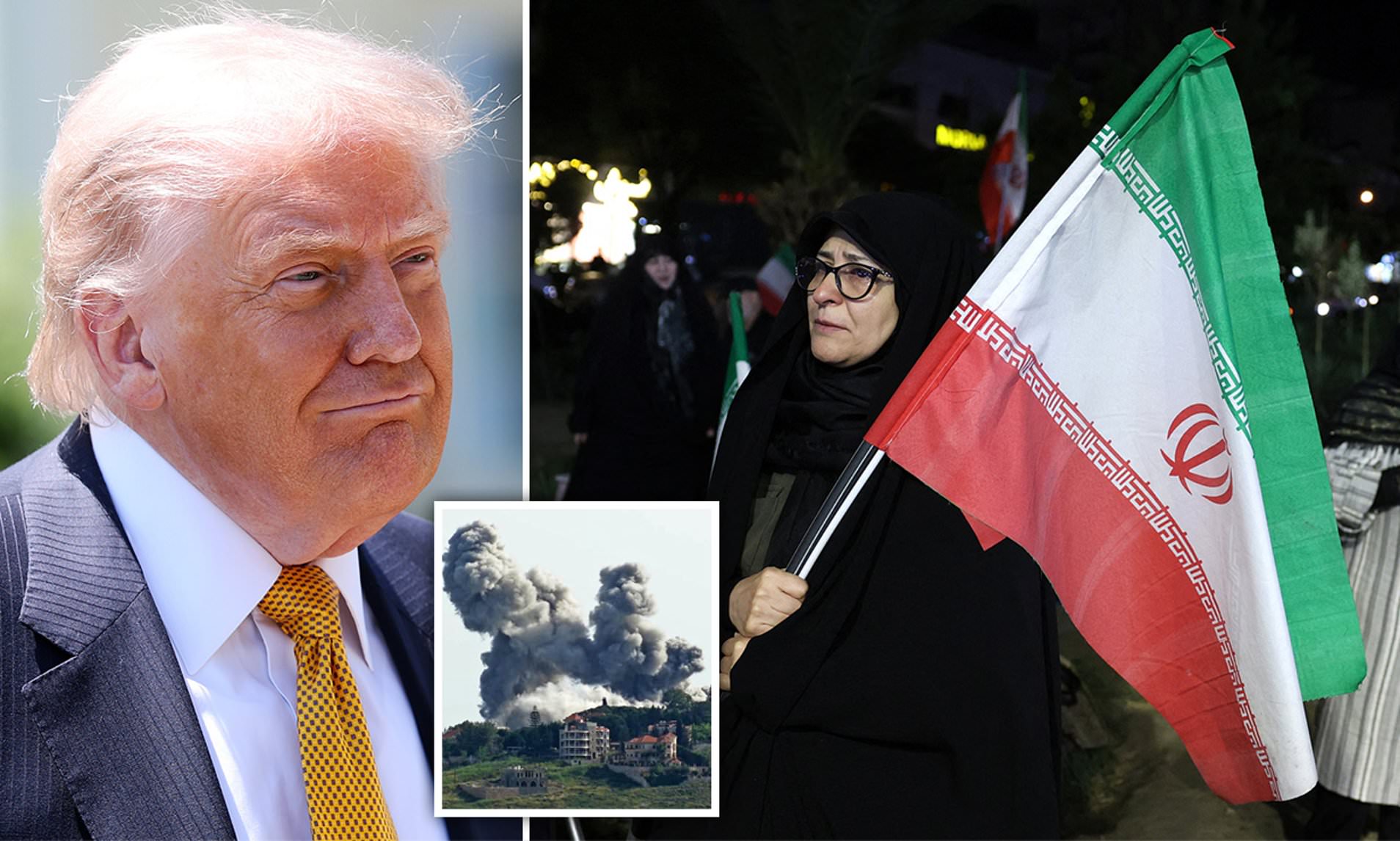 Trump warns Iran the 'clock is ticking' as he issues most direct threat ...