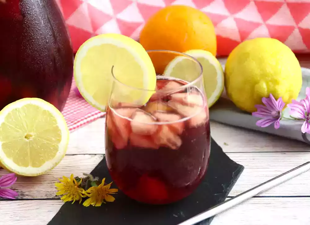 Sangria, cocktail sans alcool facile
