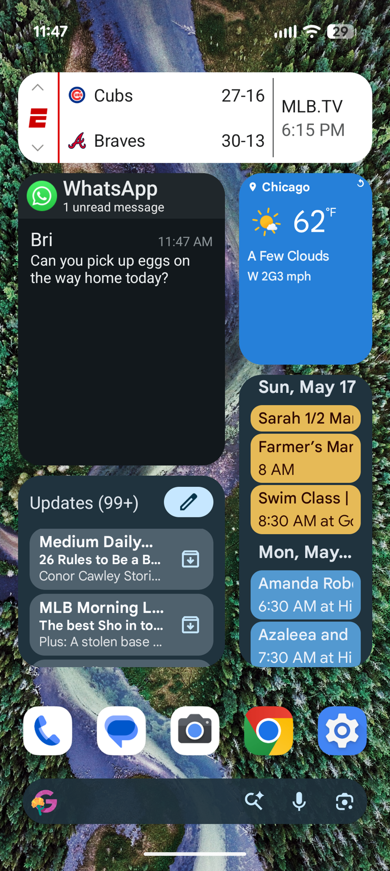 I created a 'widget-only' setup that helped me cut my screen time in half