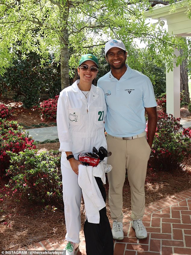 The wife behind Britain's £2.76m PGA Championship winner: Aaron Rai's ...