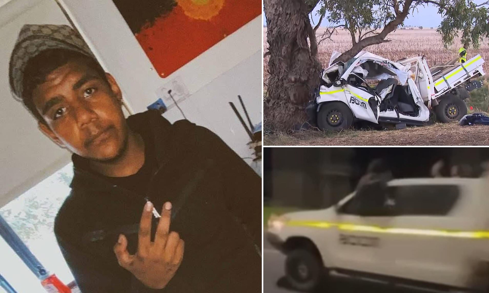 Family of notorious 14-year-old offender killed in horror 'stolen ute'  crash send message to critics