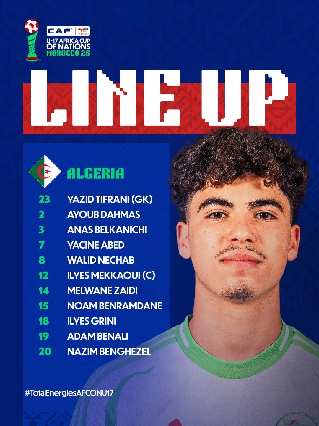 CAN U17 : grâce à un Yacine Abed XXL, l’Algérie s’offre une finale ...