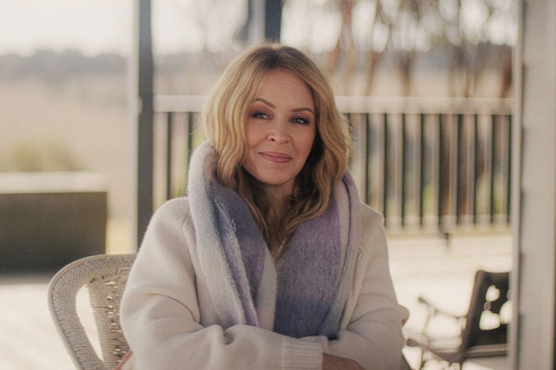Kylie Minogue breaks down as she remembers romance with late partner Michael Hutchence